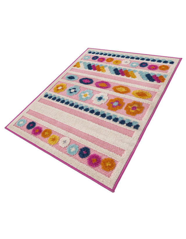 Pink 2' x 3' Aruba Outdoor Rectangle Area Rug Weather Resistant for Patio, Deck, Terrace, Balcony, Porch for Sale at Rug Engine