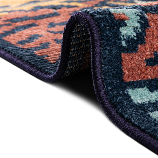 Multicolor 2' x 3' Belize Outdoor Rectangle Area Rug Weather Resistant for Patio, Deck, Terrace, Balcony, Porch 100% Polypropylene Colorful Fun Coastal Modern Carpet for Outside for Sale at Rug Engine