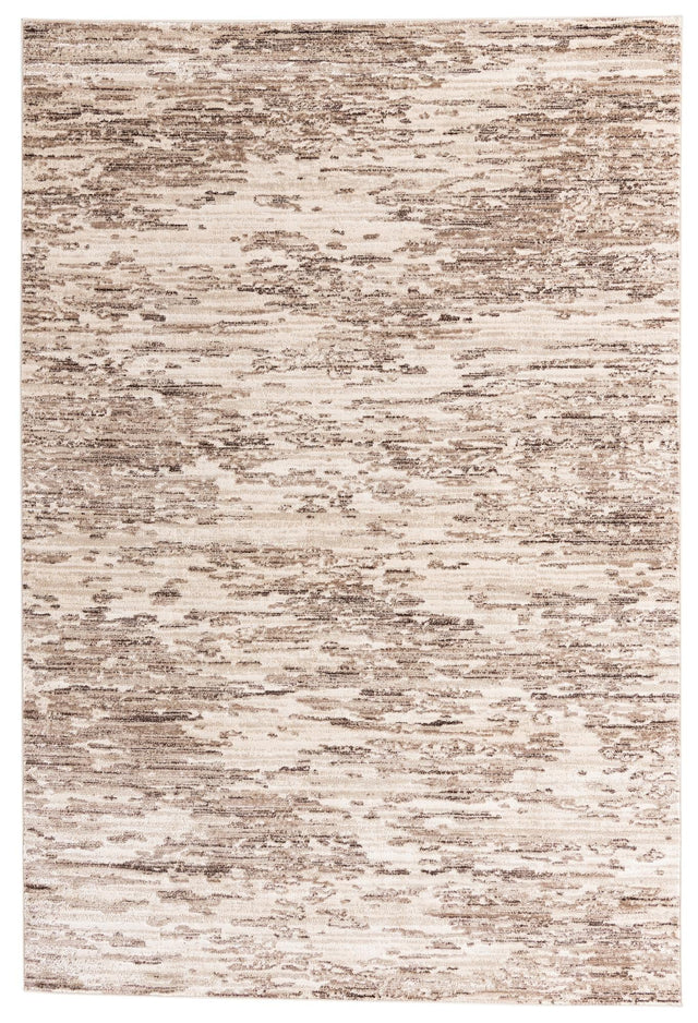 Brown 7' x 10' Oasis Rectangle Area Rug 65% Polypropylene & 35% Polyester Contemporary Carpet for Living Rooms, Bedroom, Kitchen, Dining, Office for Sale at Rug Engine
