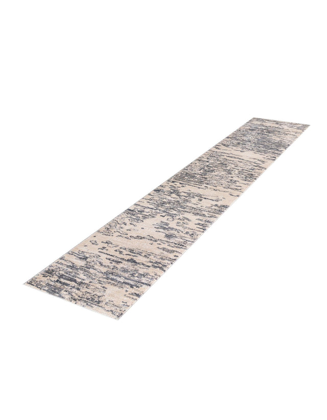 Gray 2' 7 x 10' Oasis Runner Area Rug 65% Polypropylene & 35% Polyester Contemporary Carpet for Living Rooms, Bedroom, Kitchen, Dining, Office for Sale at Rug Engine