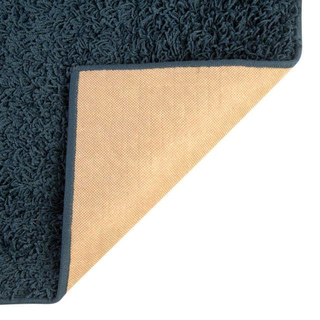 Sapphire Blue 7' x 7' Comfort Solid Shag Square Area Rug Thick Soft Touch Fluffy & Plush Shaggy Pile 100% Polypropylene for Living Room, Office, Bedroom for Sale at Rug Engine