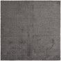 Graphite Gray 7' x 7' Comfort Solid Shag Square Area Rug Thick Soft Touch Fluffy & Plush Shaggy Pile 100% Polypropylene for Living Room, Office, Bedroom for Sale at Rug Engine