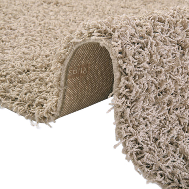 Taupe 4' x 6' Comfort Solid Shag Rectangle Area Rug Thick Soft Touch Fluffy & Plush Shaggy Pile 100% Polypropylene for Living Room, Office, Bedroom for Sale at Rug Engine
