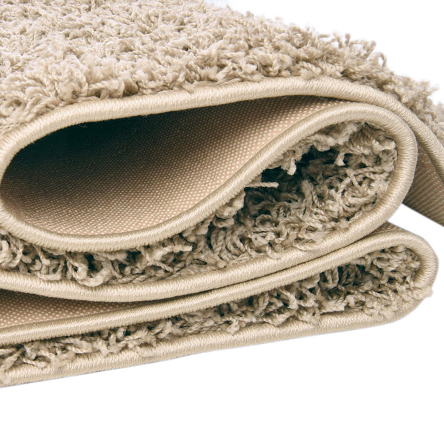 Taupe 4' x 6' Comfort Solid Shag Rectangle Area Rug Thick Soft Touch Fluffy & Plush Shaggy Pile 100% Polypropylene for Living Room, Office, Bedroom for Sale at Rug Engine
