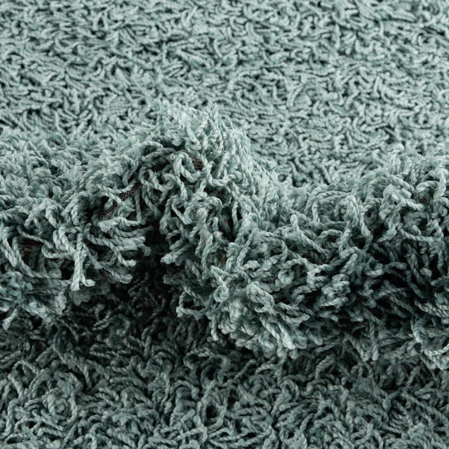 Light Slate Blue 7' x 7' Comfort Solid Shag Square Area Rug Thick Soft Touch Fluffy & Plush Shaggy Pile 100% Polypropylene for Living Room, Office, Bedroom for Sale at Rug Engine