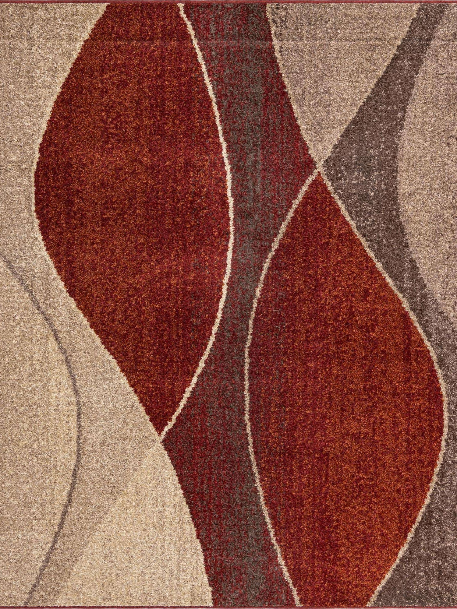 Multicolor 7' 10 x 7' 10 Autumn Square Area Rug 100% Polypropylene Durable Jute Backing Living Dining Room Bedroom Office Modern Decor Carpet for Sale at Rug Engine