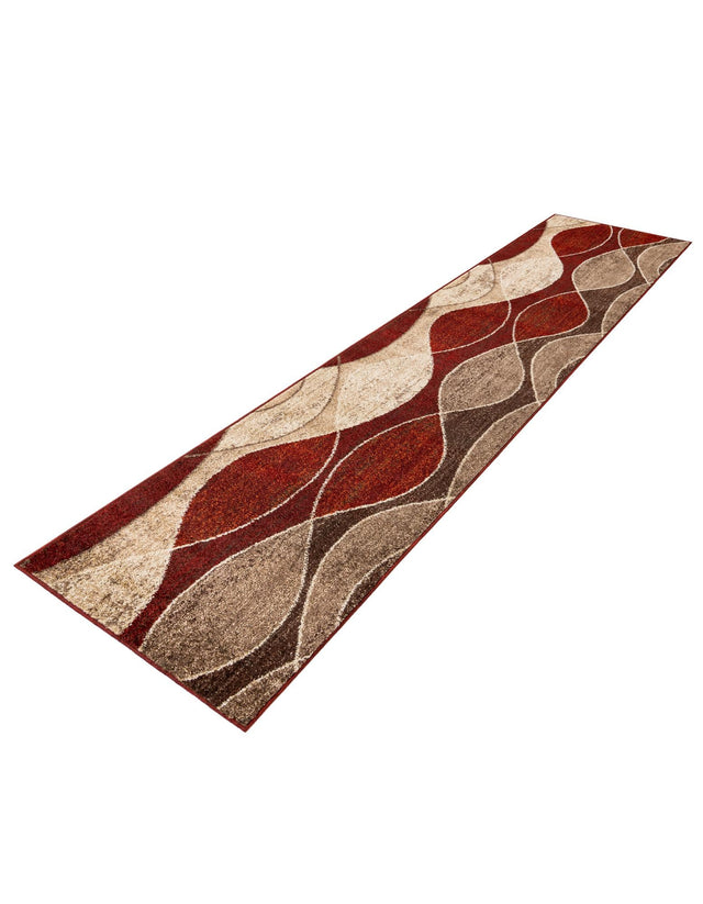 Multicolor 2' 7 x 12' Autumn Runner Area Rug 100% Polypropylene Durable Jute Backing Living Dining Room Bedroom Office Modern Decor Carpet for Sale at Rug Engine