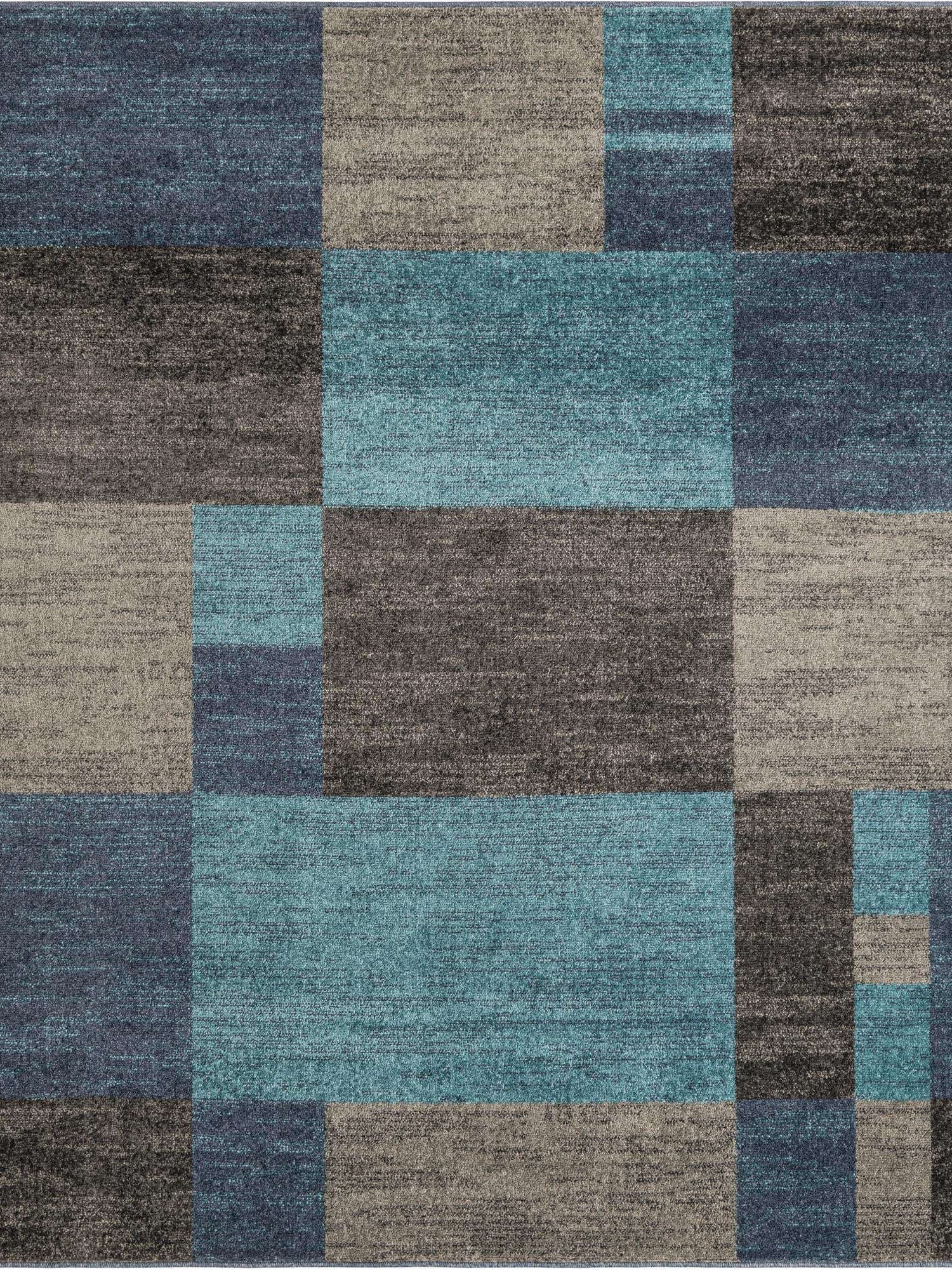 Blue Gray 7' 10 x 7' 10 Autumn Square Area Rug 100% Polypropylene Durable Jute Backing Living Dining Room Bedroom Office Modern Decor Carpet for Sale at Rug Engine