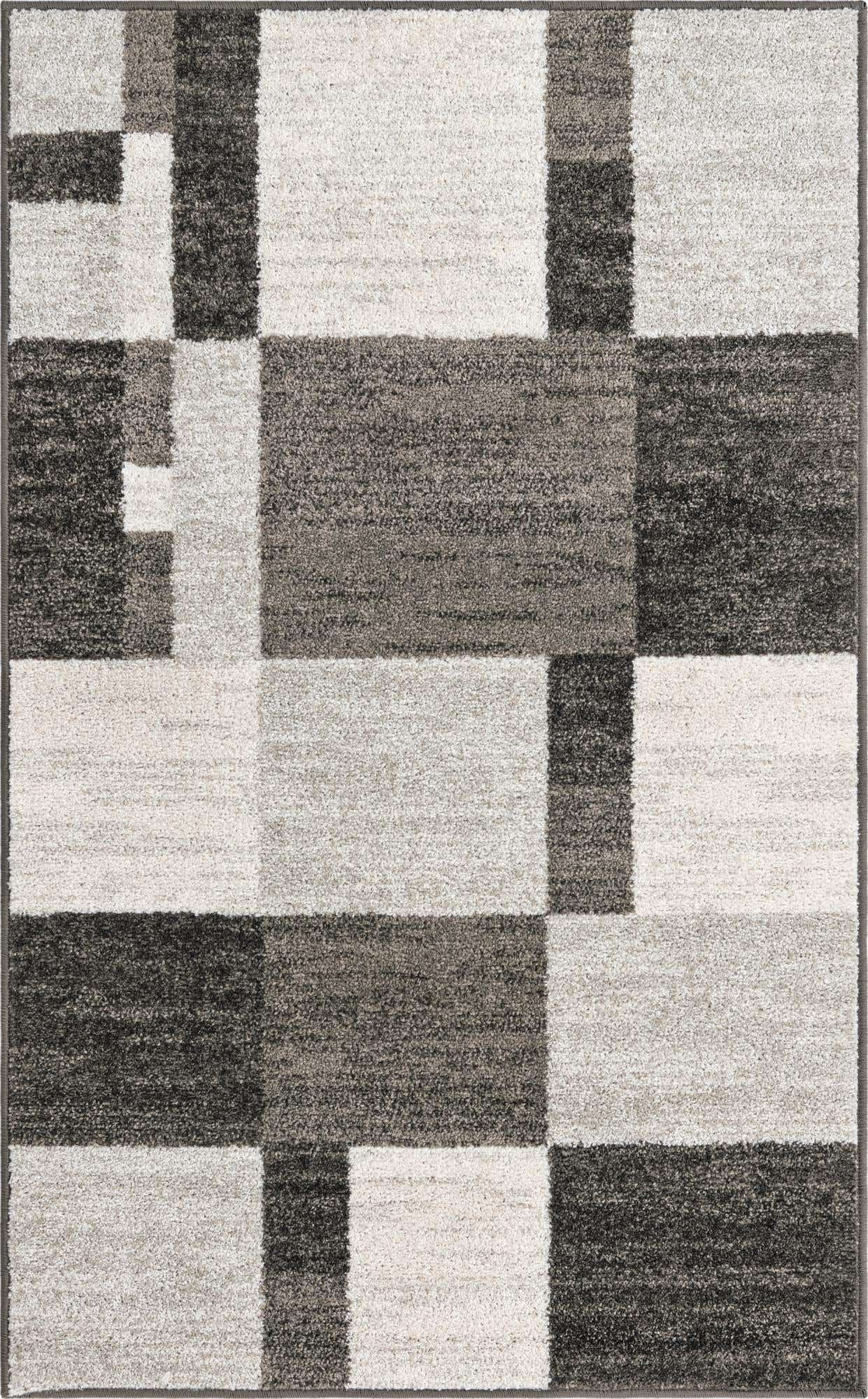 Gray 3' 1 x 5' 3 Autumn Rectangle Area Rug 100% Polypropylene Durable Jute Backing Living Dining Room Bedroom Office Modern Decor Carpet for Sale at Rug Engine