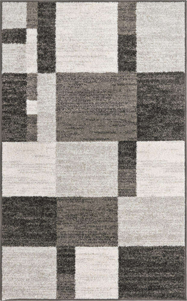 Gray 3' 1 x 5' 3 Autumn Rectangle Area Rug 100% Polypropylene Durable Jute Backing Living Dining Room Bedroom Office Modern Decor Carpet for Sale at Rug Engine