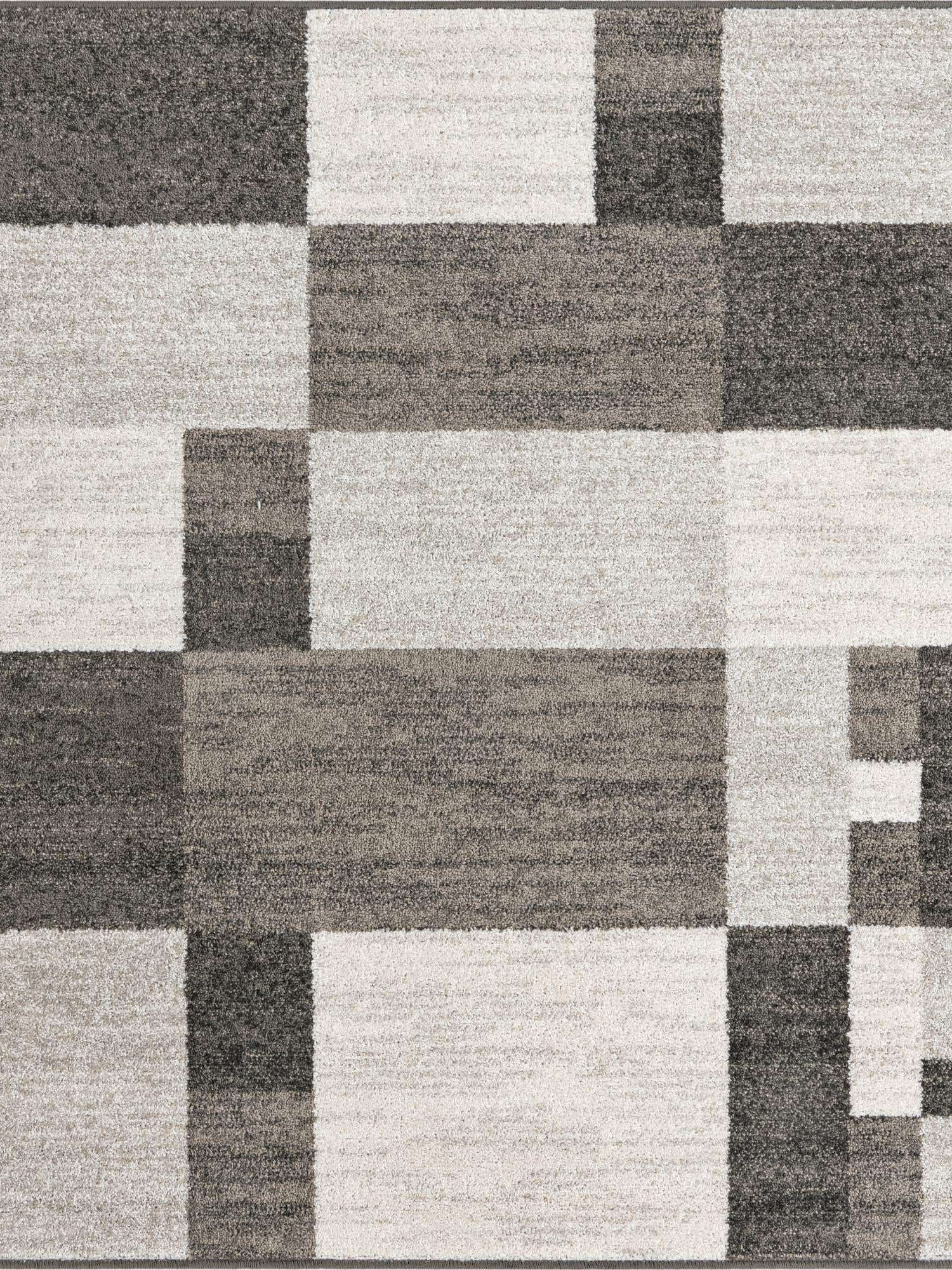 Gray 5' 3 x 5' 3 Autumn Square Area Rug 100% Polypropylene Durable Jute Backing Living Dining Room Bedroom Office Modern Decor Carpet for Sale at Rug Engine