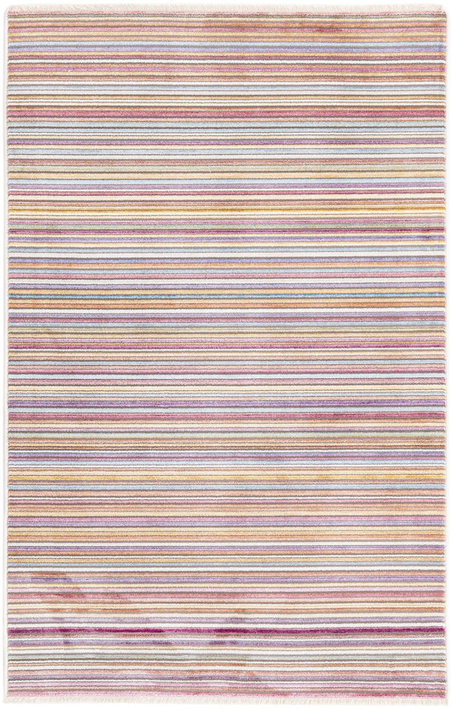 Multicolor 3' 3 x 5' Deepa Rectangle Area Rug 100% Polyester Colorful Modern Contemporary Carpet for Home Decorating Living, Dining, Office & Bedrooms for Sale at Rug Engine