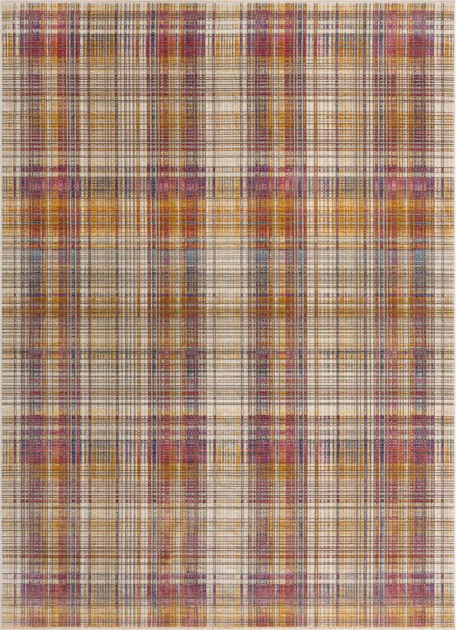 Multicolor 10' x 13' 8 Deepa Rectangle Area Rug 100% Polyester Colorful Modern Contemporary Carpet for Home Decorating Living, Dining, Office & Bedrooms for Sale at Rug Engine