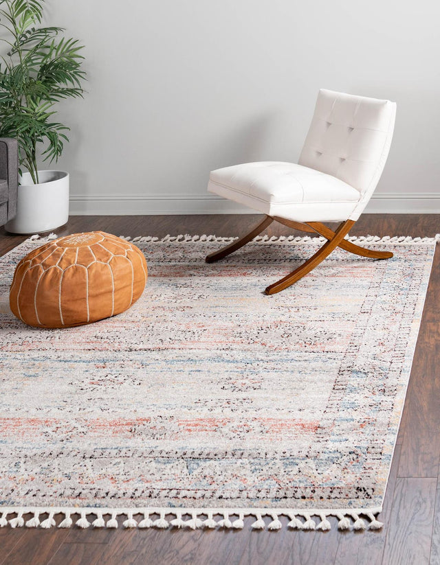 Multicolor 7' 10 x 7' 10 Aramis Square Area Rug Polypropylene With Cotton Backing Easy Clean Living Room Bedroom Dining Office Carpet for Sale at Rug Engine