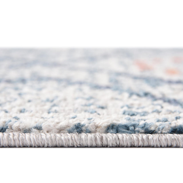 Blue 2' x 8' Aramis Runner Area Rug Polypropylene With Cotton Backing Easy Clean Living Room Bedroom Dining Office Carpet for Sale at Rug Engine