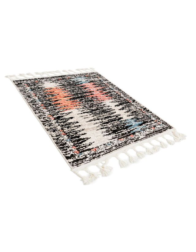 Multicolor 2' x 3' 1 Aramis Rectangle Area Rug Polypropylene With Cotton Backing Easy Clean Living Room Bedroom Dining Office Carpet for Sale at Rug Engine