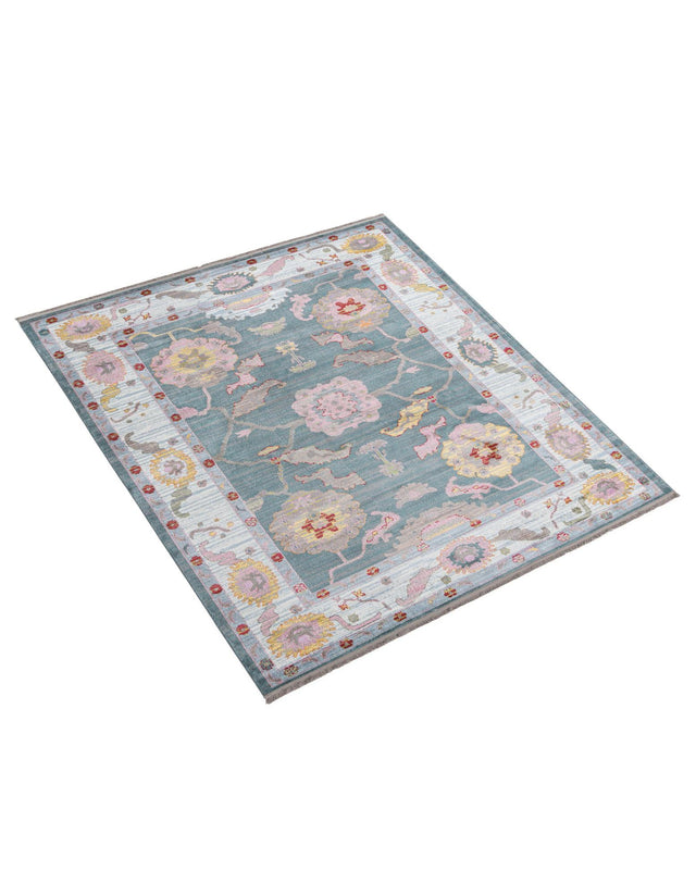 Gray and Blue 8' 2 x 10' Paragon Rectangle Area Rug 100% Polypropylene Colorful Vivid Boho Style Modern Carpet for Unique Interiors for Sale at Rug Engine