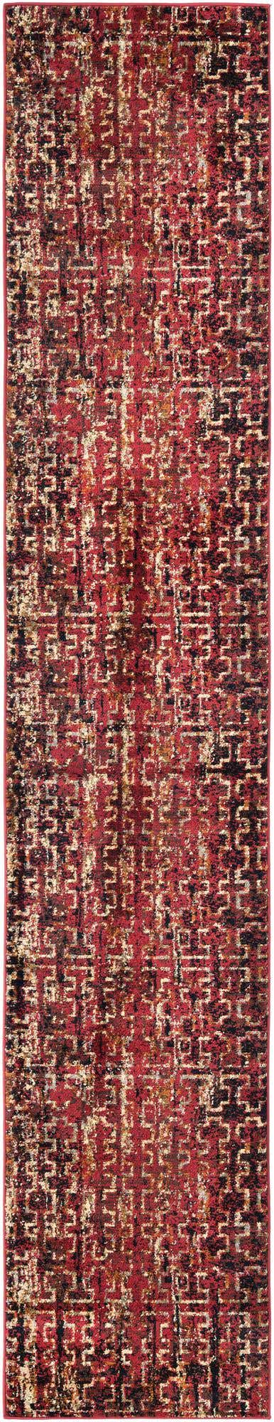 Burgundy 2' 2 x 12' Saturn Runner Area Rug Stain Resistant Easy Clean Classic Vintage Design Durable Carpet for Affordable Home Interiors for Sale at Rug Engine