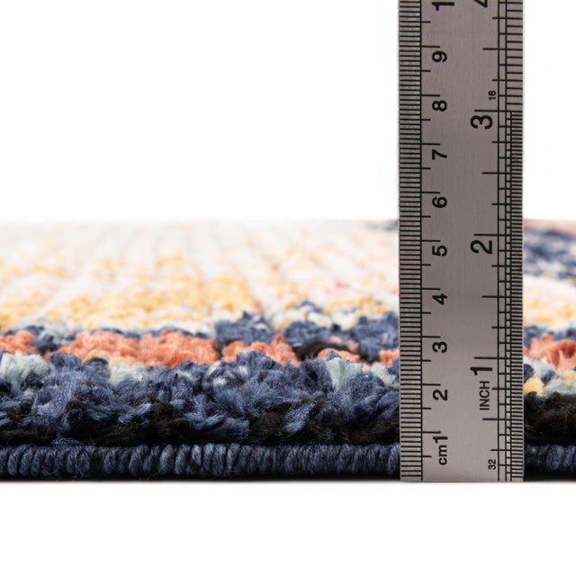Multicolor 7' 10 x 7' 10 Tagine Octagon Area Rug Durable 100% Polyester Modern Unique Easy Clean Carpet for Indoor Home Decor for Sale at Rug Engine