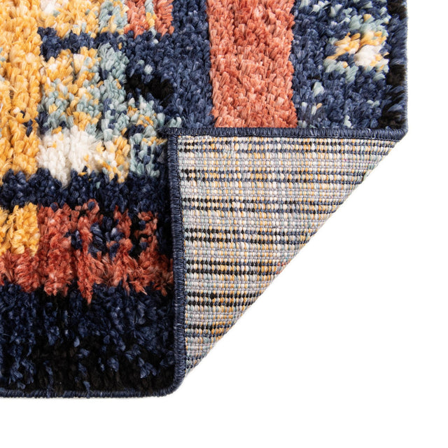 Multicolor 7' 10 x 7' 10 Tagine Octagon Area Rug Durable 100% Polyester Modern Unique Easy Clean Carpet for Indoor Home Decor for Sale at Rug Engine