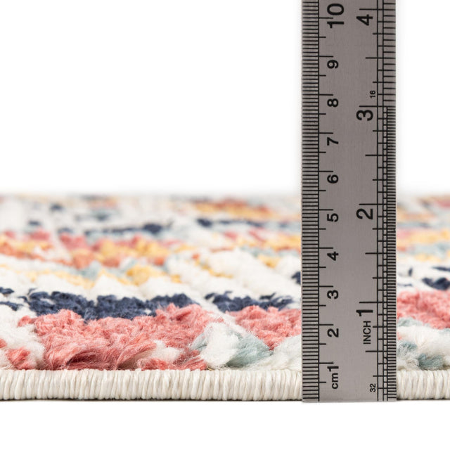 Ivory 3' 3 x 5' 3 Tagine Rectangle Area Rug Durable 100% Polyester Modern Unique Easy Clean Carpet for Indoor Home Decor for Sale at Rug Engine