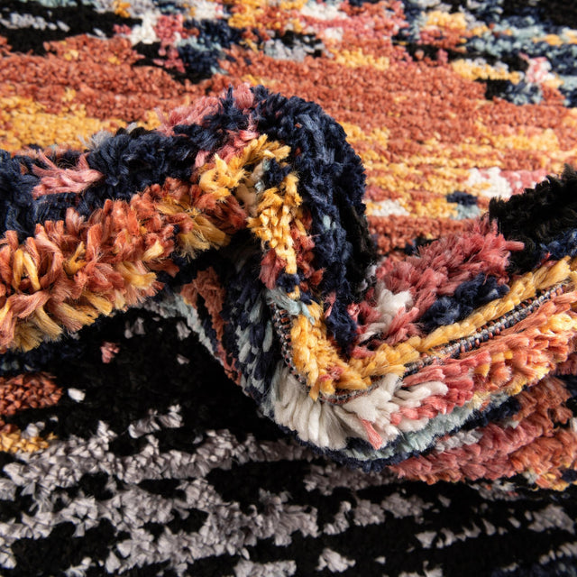 Multicolor 7' 10 x 7' 10 Tagine Octagon Area Rug Durable 100% Polyester Modern Unique Easy Clean Carpet for Indoor Home Decor for Sale at Rug Engine