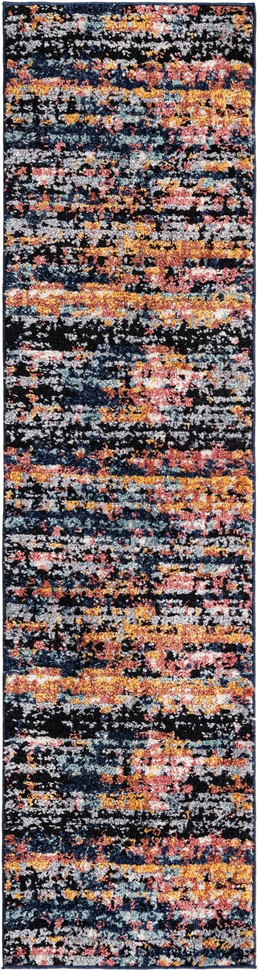 Multicolor 2' x 7' 10 Tagine Runner Area Rug Durable 100% Polyester Modern Unique Easy Clean Carpet for Indoor Home Decor for Sale at Rug Engine