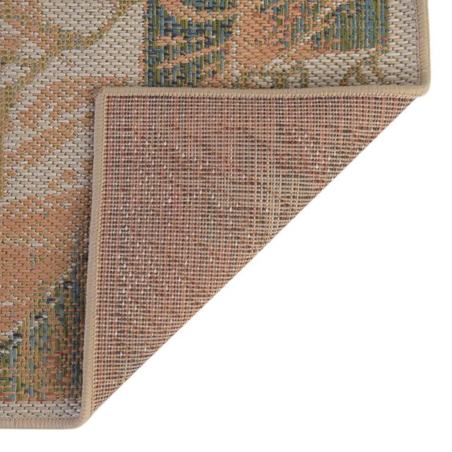 Ivory 4' x 6' Baja Outdoor Rectangle Area Rug Weather Resistant for Patio, Deck, Terrace, Balcony, Porch 100% Polypropylene Modern Outside Decor for Sale at Rug Engine