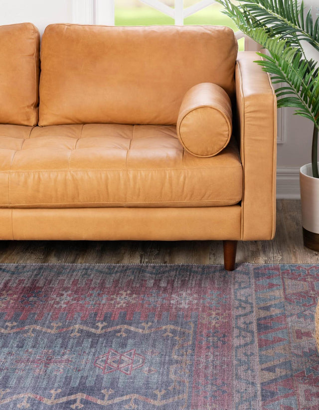 Washable Multicolor 2' x 3' Sisu Rectangle Area Rug Easy to Clean Stain Resistant & Durable Polyester Chenille Distressed Vintage Look Carpet for Sale at Rug Engine