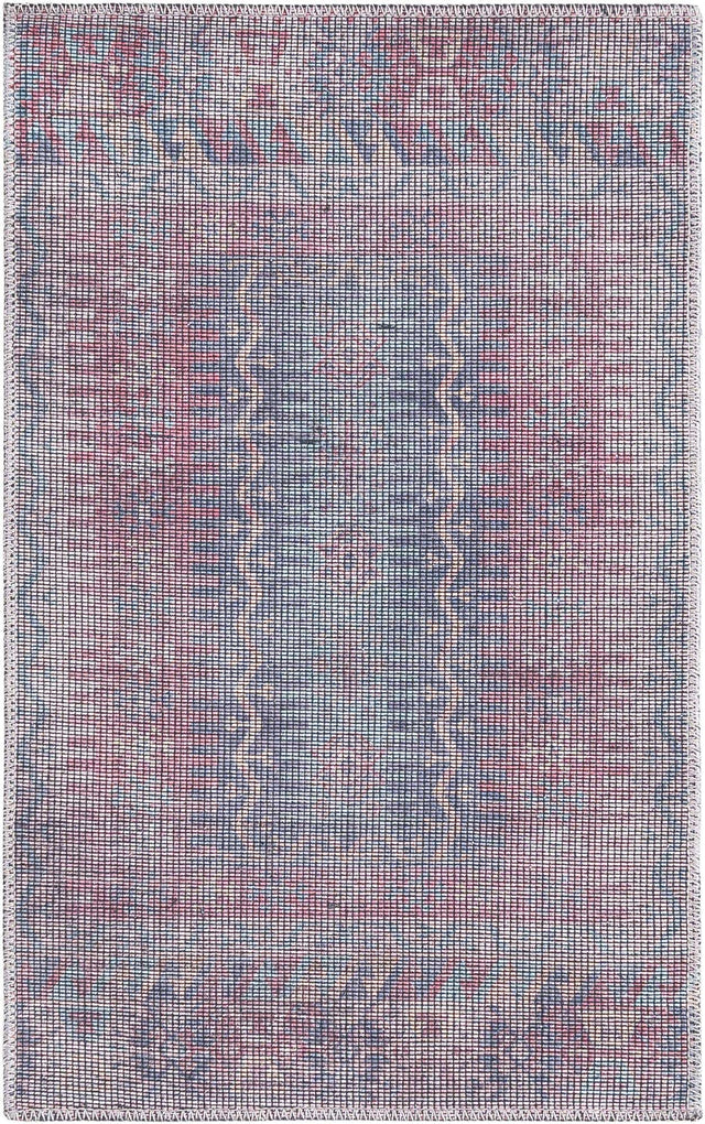 Washable Multicolor 2' x 3' Sisu Rectangle Area Rug Easy to Clean Stain Resistant & Durable Polyester Chenille Distressed Vintage Look Carpet for Sale at Rug Engine