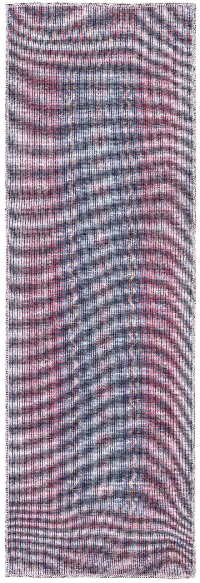 Washable Multicolor 2' x 6' Sisu Runner Area Rug Easy to Clean Stain Resistant & Durable Polyester Chenille Distressed Vintage Look Carpet for Sale at Rug Engine