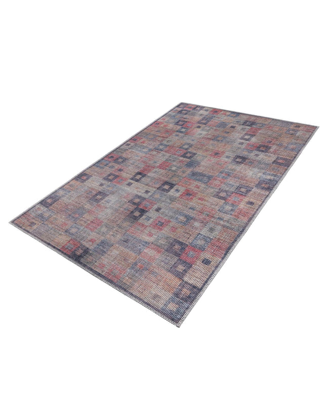 Washable Multicolor 3' 3 x 5' 3 Sisu Rectangle Area Rug Easy to Clean Stain Resistant & Durable Polyester Chenille Distressed Vintage Look Carpet for Sale at Rug Engine