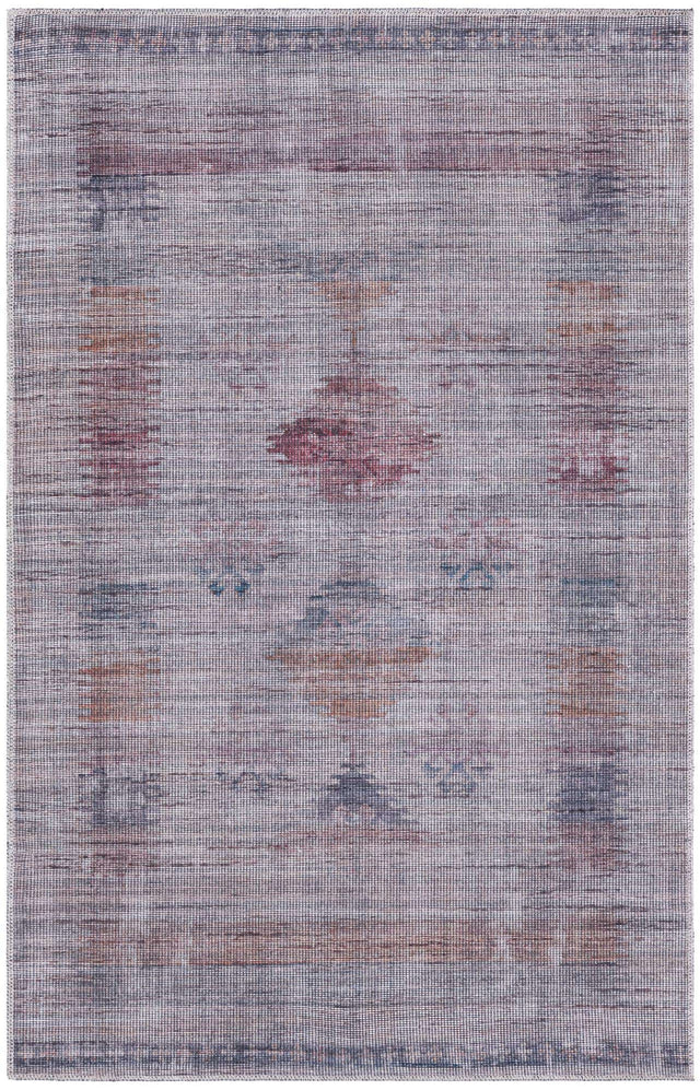 Washable Sandy and Ivory 3' 11 x 6' Sisu Rectangle Area Rug Easy to Clean Stain Resistant & Durable Polyester Chenille Distressed Vintage Look Carpet for Sale at Rug Engine