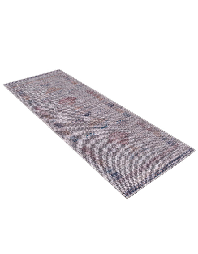 Washable Sandy and Ivory 2' x 6' Sisu Runner Area Rug Easy to Clean Stain Resistant & Durable Polyester Chenille Distressed Vintage Look Carpet for Sale at Rug Engine