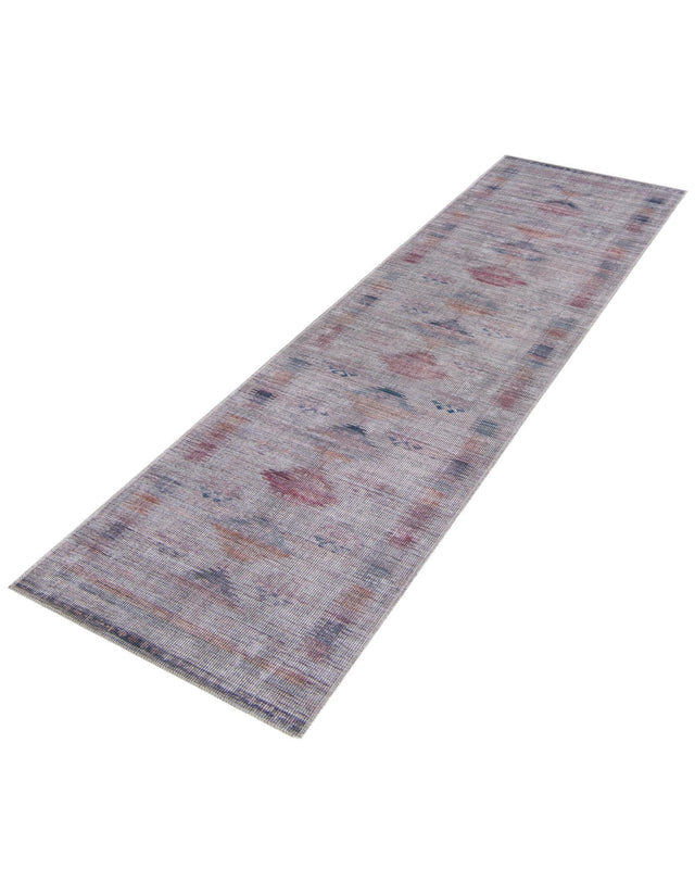 Washable Sandy and Ivory 2' 7 x 14' Sisu Runner Area Rug Easy to Clean Stain Resistant & Durable Polyester Chenille Distressed Vintage Look Carpet for Sale at Rug Engine