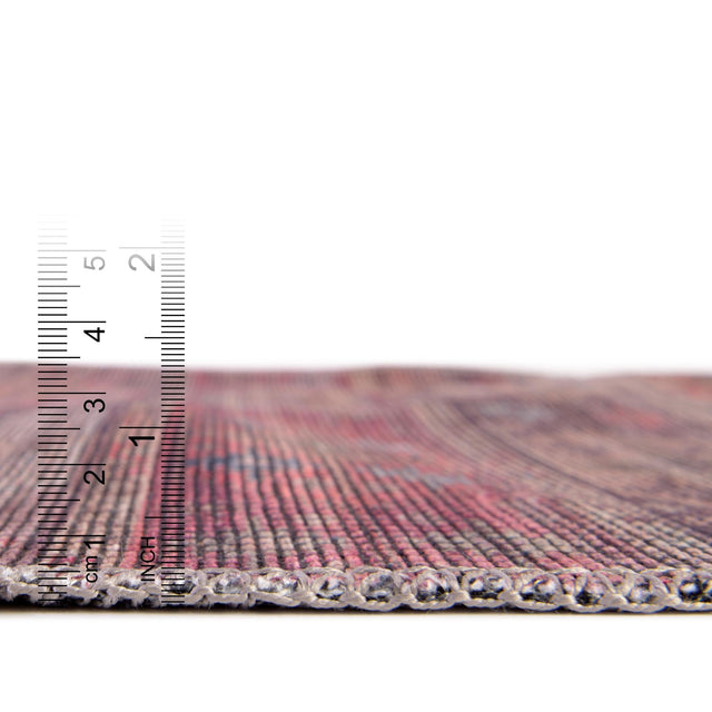 Washable Multicolor 2' x 8' Sisu Washable Runner Area Rug Easy to Clean Stain Resistant & Durable Polyester Chenille Distressed Vintage Look Carpet for Sale at Rug Engine