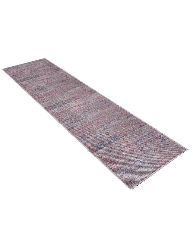 Washable Multicolor 2' x 10' Sisu Runner Area Rug Easy to Clean Stain Resistant & Durable Polyester Chenille Distressed Vintage Look Carpet for Sale at Rug Engine