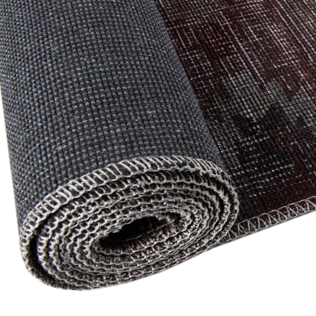Washable Terracotta 7' 10 x 7' 10 Sisu Octagon Area Rug Easy to Clean Stain Resistant & Durable Polyester Chenille Distressed Vintage Look Carpet for Sale at Rug Engine