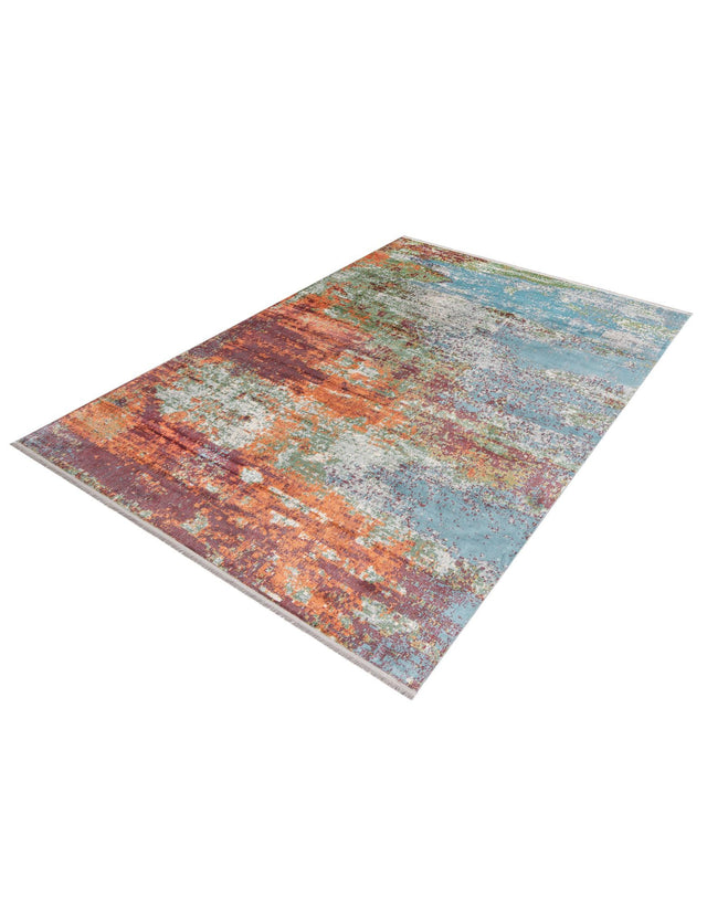Multicolor 9' x 12' Paragon Rectangle Area Rug 100% Polypropylene Colorful Vivid Boho Style Modern Carpet for Unique Interiors for Sale at Rug Engine