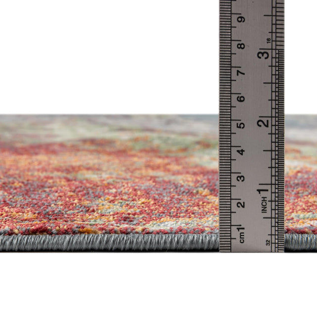 Multicolor 4' 3 x 6' Paragon Rectangle Area Rug 100% Polypropylene Colorful Vivid Boho Style Modern Carpet for Unique Interiors for Sale at Rug Engine