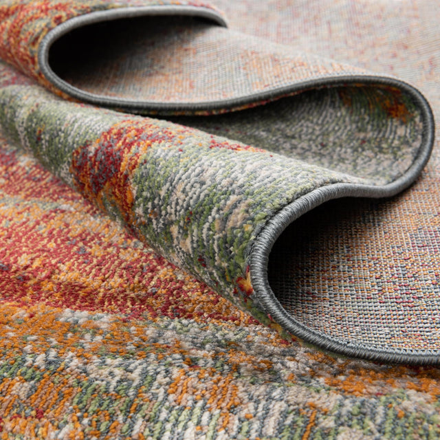 Multicolor 2' 2 x 3' Paragon Rectangle Area Rug 100% Polypropylene Colorful Vivid Boho Style Modern Carpet for Unique Interiors for Sale at Rug Engine