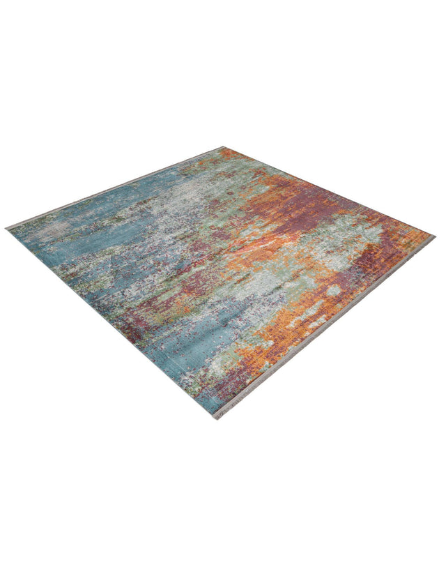 Multicolor 8' 2 x 8' 2 Paragon Square Area Rug 100% Polypropylene Colorful Vivid Boho Style Modern Carpet for Unique Interiors for Sale at Rug Engine