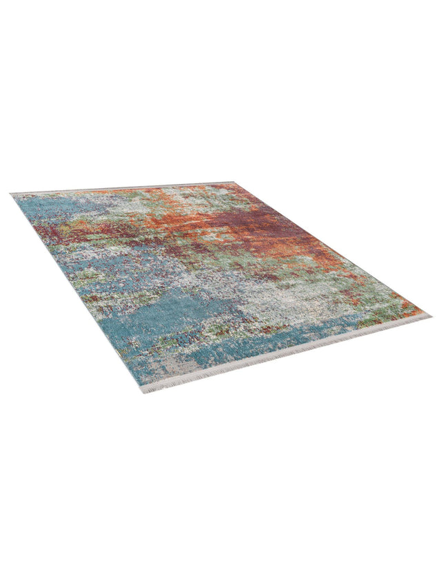 Multicolor 5' 5 x 5' 5 Paragon Square Area Rug 100% Polypropylene Colorful Vivid Boho Style Modern Carpet for Unique Interiors for Sale at Rug Engine