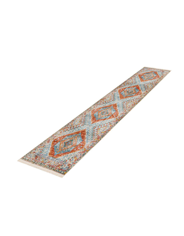 Salmon 2' 7 x 12' Paragon Runner Area Rug 100% Polypropylene Colorful Vivid Boho Style Modern Carpet for Unique Interiors for Sale at Rug Engine