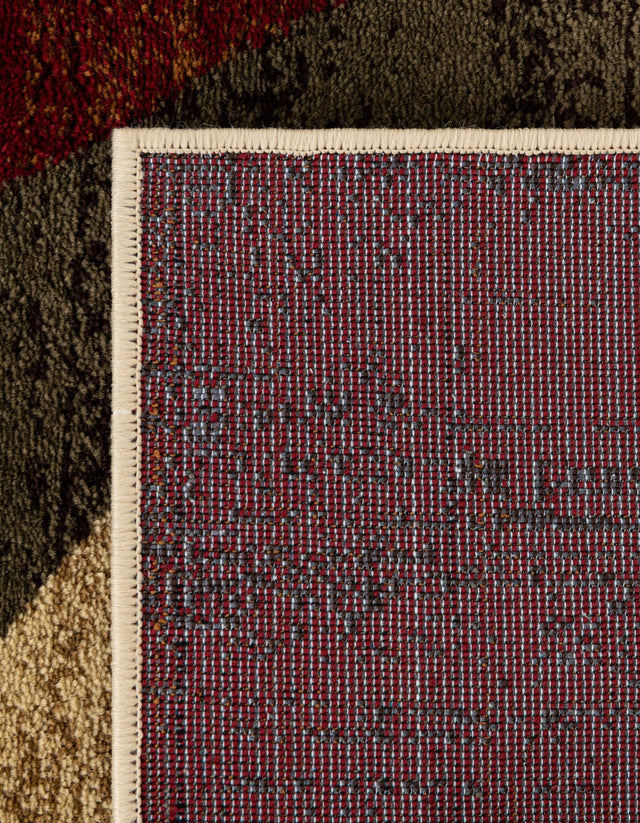 Beige 7' 1 x 7' 1 Barista Square Area Rug 100% Polypropylene Abstract Modern Geometric Carpet for Living Room Dining Office Dorm Room Decor for Sale at Rug Engine