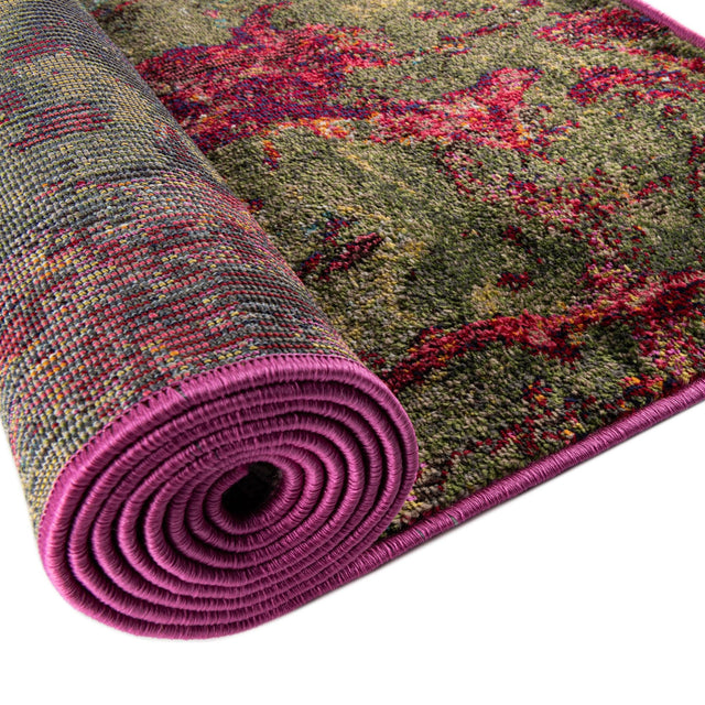 Multicolor 5' 3 x 8' Haerfest Rectangle Area Rug Abstract Super Colorful Modern Vivid Carpet for Unique Interior Design Room Decorating for Sale at Rug Engine