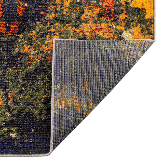 Brown 2' x 3' Haerfest Rectangle Area Rug Abstract Super Colorful Modern Vivid Carpet for Unique Interior Design Room Decorating for Sale at Rug Engine