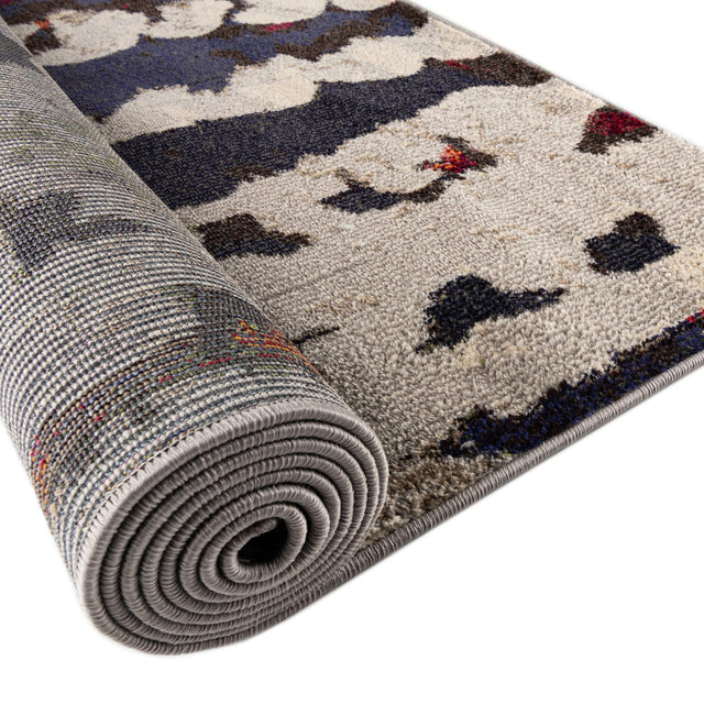 Multicolor 4' x 6' Haerfest Rectangle Area Rug Abstract Super Colorful Modern Vivid Carpet for Unique Interior Design Room Decorating for Sale at Rug Engine