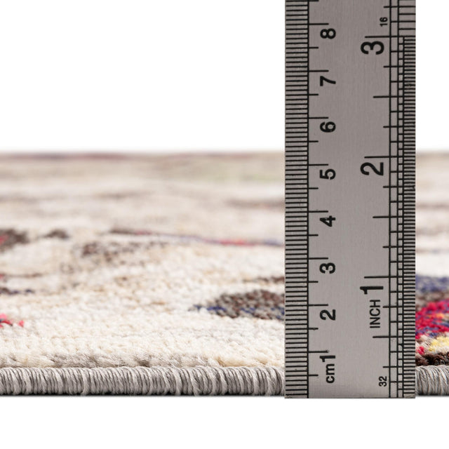 Multicolor 2' x 5' 1 Haerfest Runner Area Rug Abstract Super Colorful Modern Vivid Carpet for Unique Interior Design Room Decorating for Sale at Rug Engine