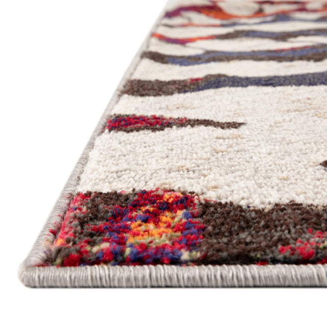 Multicolor 2' x 8' Haerfest Runner Area Rug Abstract Super Colorful Modern Vivid Carpet for Unique Interior Design Room Decorating for Sale at Rug Engine